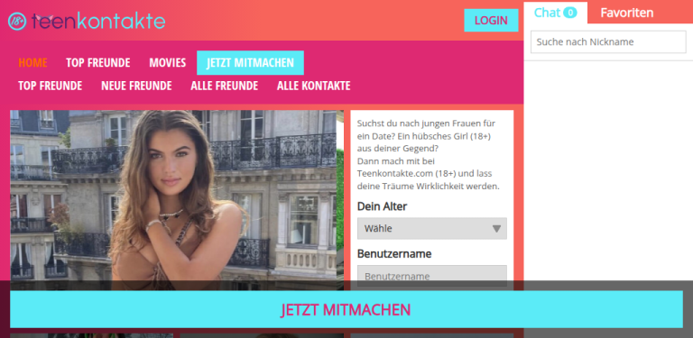 teenkontakte.com Erfahrungen