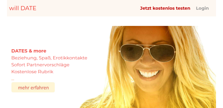 Will-Date.com Erfahrungen Bewertung